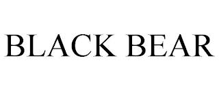 BLACK BEAR trademark