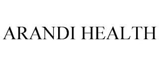 ARANDI HEALTH trademark