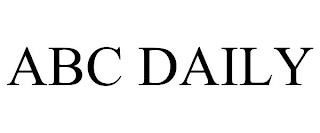 ABC DAILY trademark