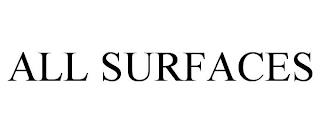 ALL SURFACES trademark