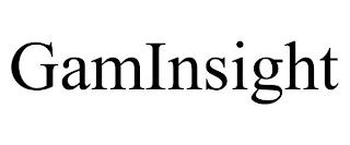 GAMINSIGHT trademark