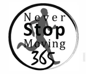 NEVER STOP MOVING 365 trademark