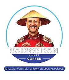 SAIGONDAN COFFEE SPECIALTY COFFEE - GROWN BY SPECIAL PEOPLE trademark