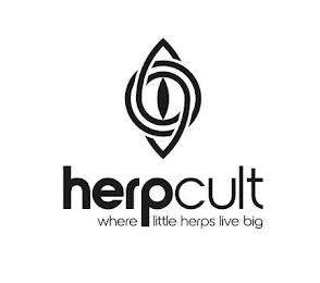 HERPCULT WHERE LITTLE HERPS LIVE BIG trademark