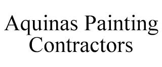 AQUINAS PAINTING CONTRACTORS trademark