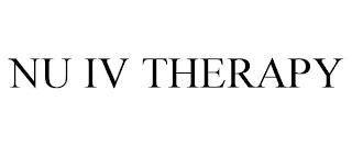 NU IV THERAPY trademark