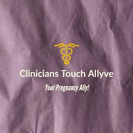 CLINICIANS TOUCH ALLYVE YOUR PREGNANCY ALLY!LLY! trademark