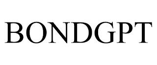 BONDGPT trademark