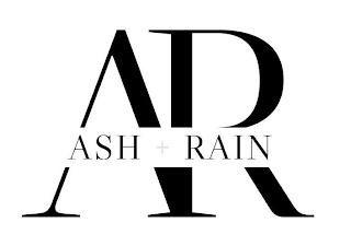 AR ASH + RAIN trademark