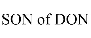 SON OF DON trademark