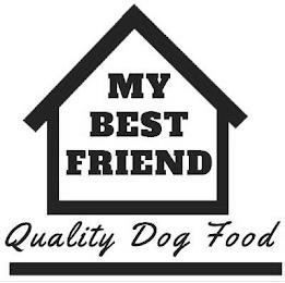 MY BEST FRIEND QUALITY DOG FOOD trademark