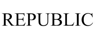 REPUBLIC trademark