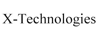 X-TECHNOLOGIES trademark