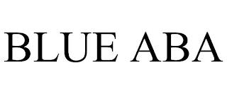 BLUE ABA trademark