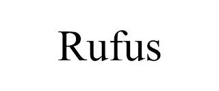 RUFUS trademark