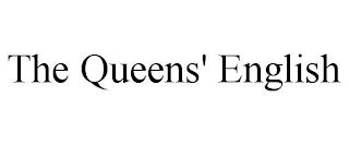 THE QUEENS' ENGLISH trademark