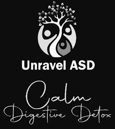 UNRAVEL ASD CALM DIGESTIVE DETOX trademark