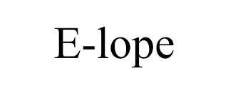 E-LOPE trademark