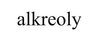 ALKREOLY trademark