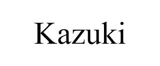 KAZUKI trademark