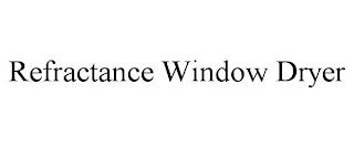 REFRACTANCE WINDOW DRYER trademark