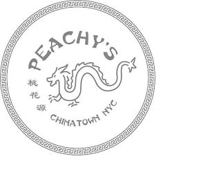 PEACHY'S CHINATOWN NYC trademark