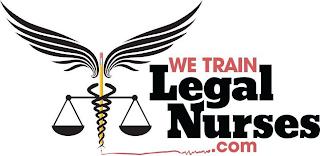 WE TRAIN LEGAL NURSES trademark