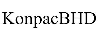 KONPACBHD trademark