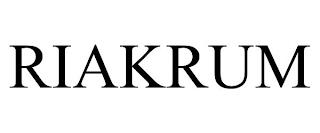 RIAKRUM trademark