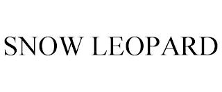 SNOW LEOPARD trademark