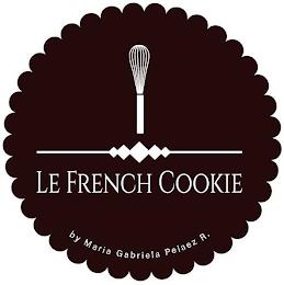 LE FRENCH COOKIE BY MARIA GABRIELA PELAEZ R.Z R. trademark