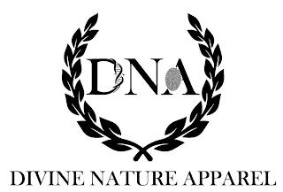 DNA DIVINE NATURE APPAREL trademark