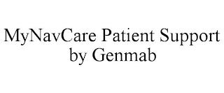 MYNAVCARE PATIENT SUPPORT BY GENMAB trademark