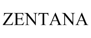 ZENTANA trademark