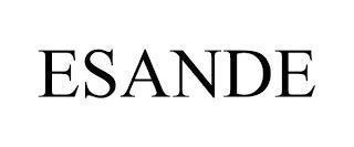 ESANDE trademark