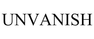 UNVANISH trademark