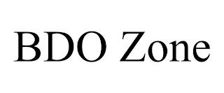 BDO ZONE trademark