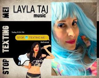 STOP TEXTING ME! LAYLA TAJ MUSIC TODAY 9:24 PM STOP TEXTING ME! DELIVERED trademark