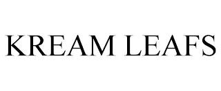 KREAM LEAFS trademark