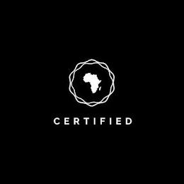 CERTIFIED AFRICA trademark