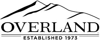 OVERLAND ESTABLISHED 1973 trademark