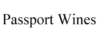 PASSPORT WINES trademark