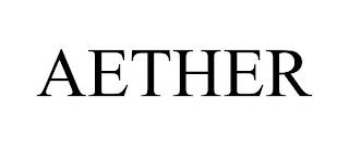 AETHER trademark