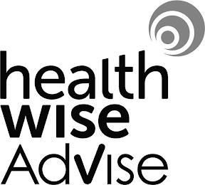 HEALTHWISE ADVISE trademark