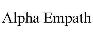 ALPHA EMPATH trademark