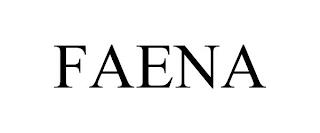 FAENA trademark