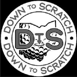 DOWN TO SCRATCH · DOWN TO SCRATCH · DTS trademark