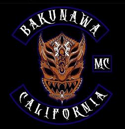 BAKUNAWA MC CALIFORNIA trademark