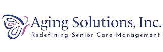 AGING SOLUTIONS, INC. REDEFINING SENIOR CARE MANAGEMENTCARE MANAGEMENT trademark