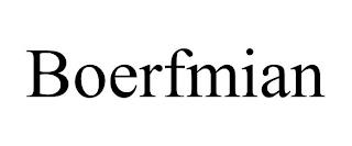 BOERFMIAN trademark